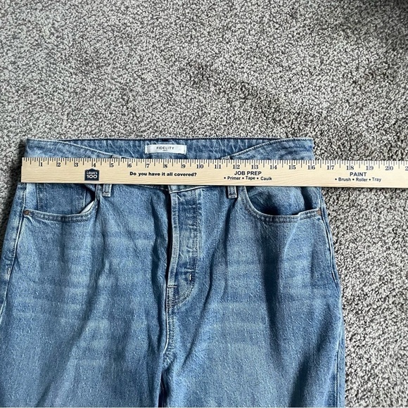 Fidelity Denim Jimi Breaker High-Rise Boyfriend Jeans Breaker 30 Fidelity Denim - Picture 7 of 14